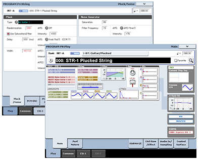 Korg KRONOS-2 88 STR-1 Screen Shots
